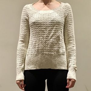 NWOT open back free people sweater